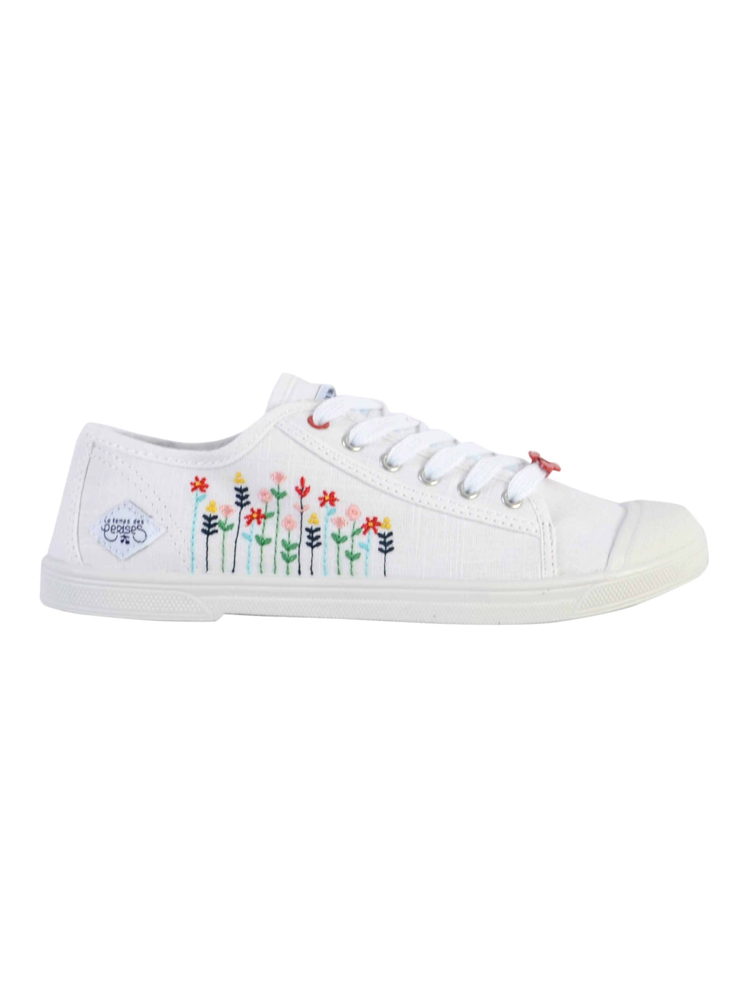 Scarpa stringata sportiva di Le Temps Des Cerises in bianco