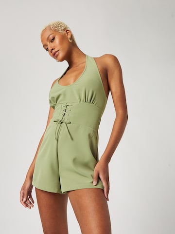 Katy Perry exclusive for ABOUT YOU Jumpsuit 'Gabriele' in Green: front