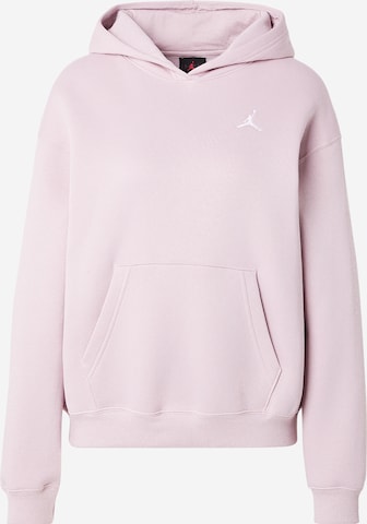 Jordan Sweatshirt 'BRKLN FLC' i rosa: framsida