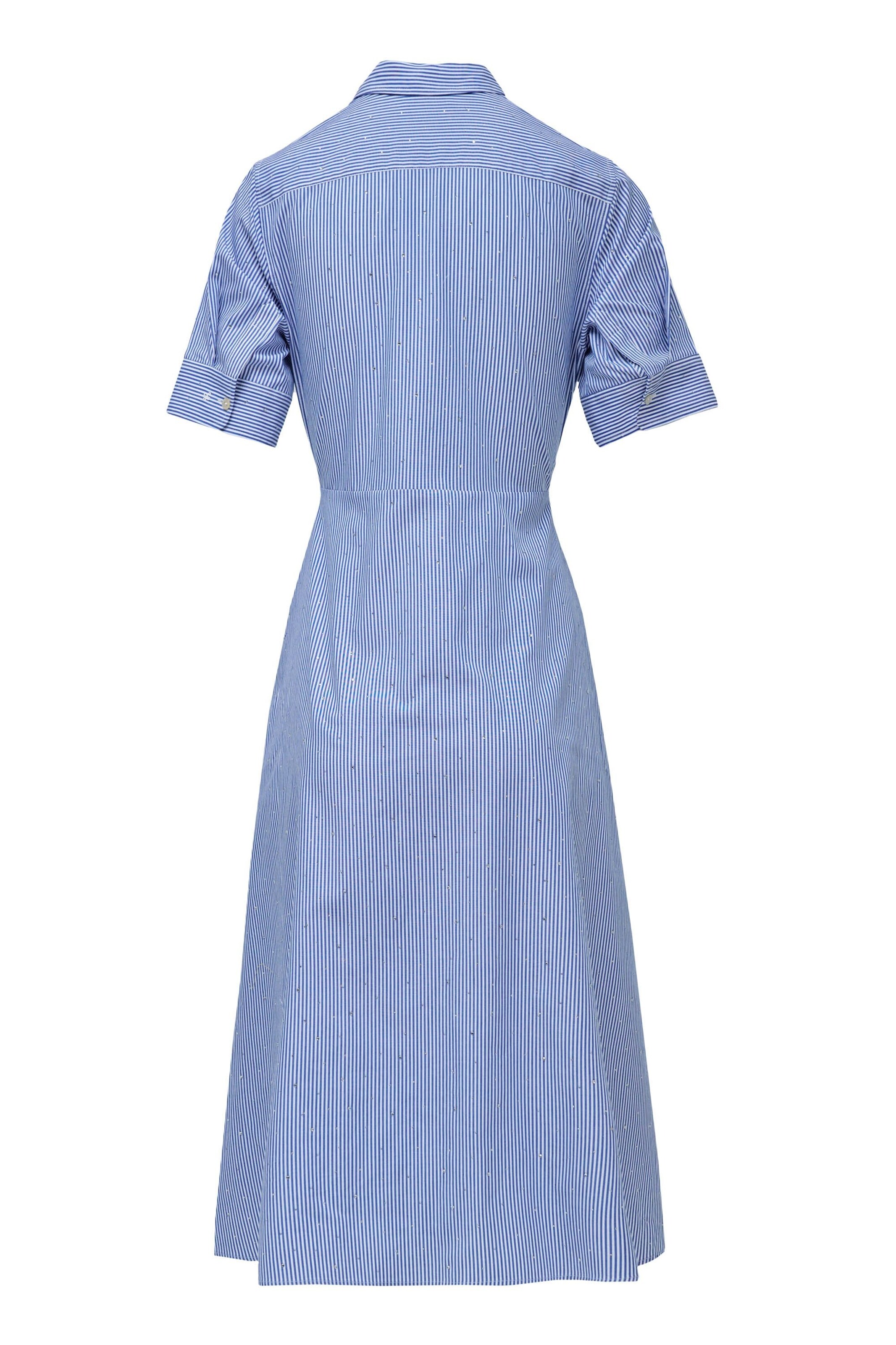 Salsa Jeans Jurk in Blauw