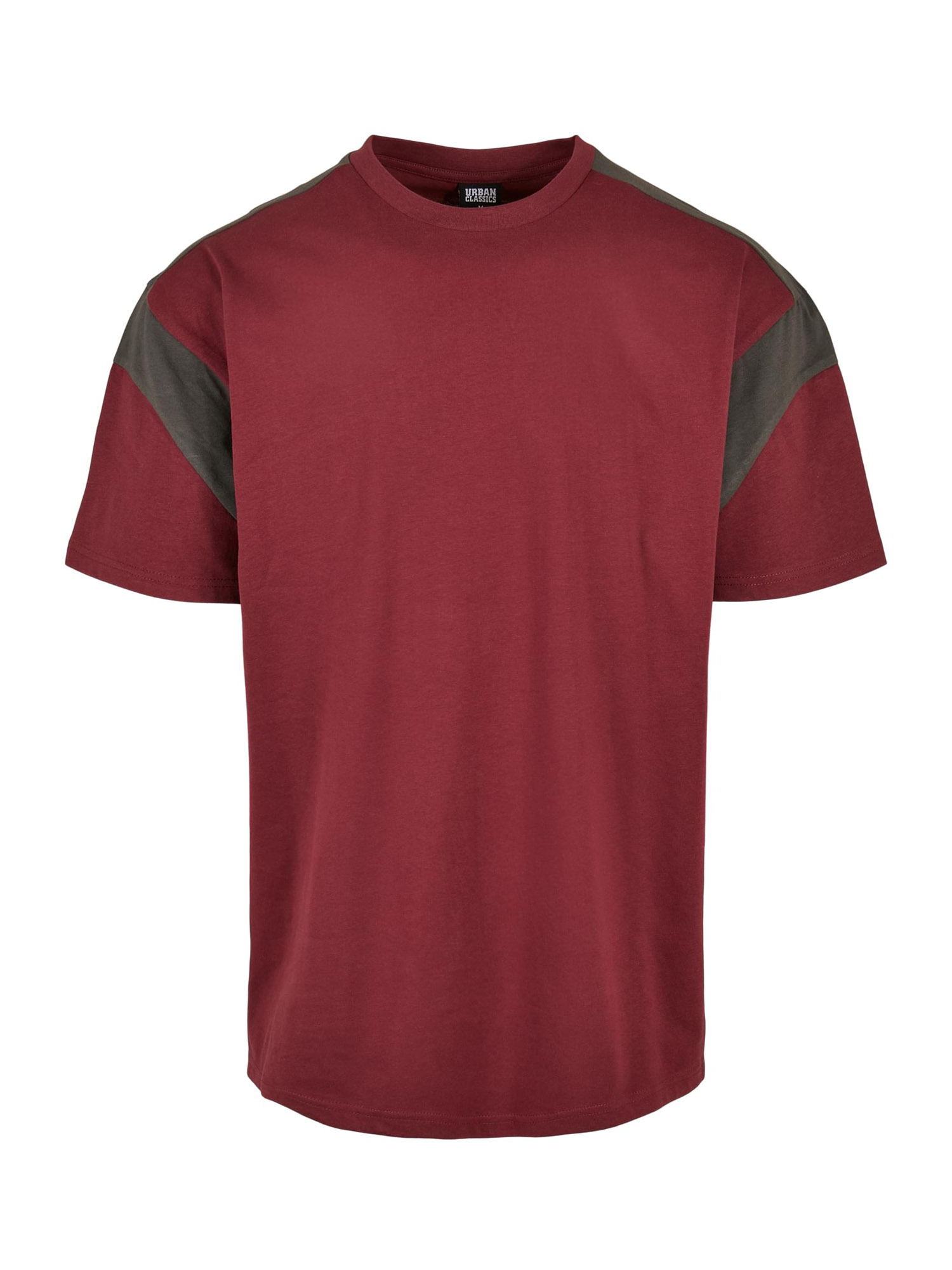Koszulki Mężczyźni Urban Classics Koszulka w kolorze Wiśniowo-Czerwonym 