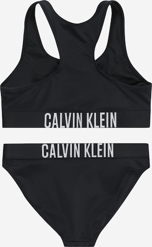 Calvin Klein Swimwear Bustier Bikini in Schwarz