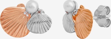 FIRETTI Earrings 'Muscheln' in Silver: front