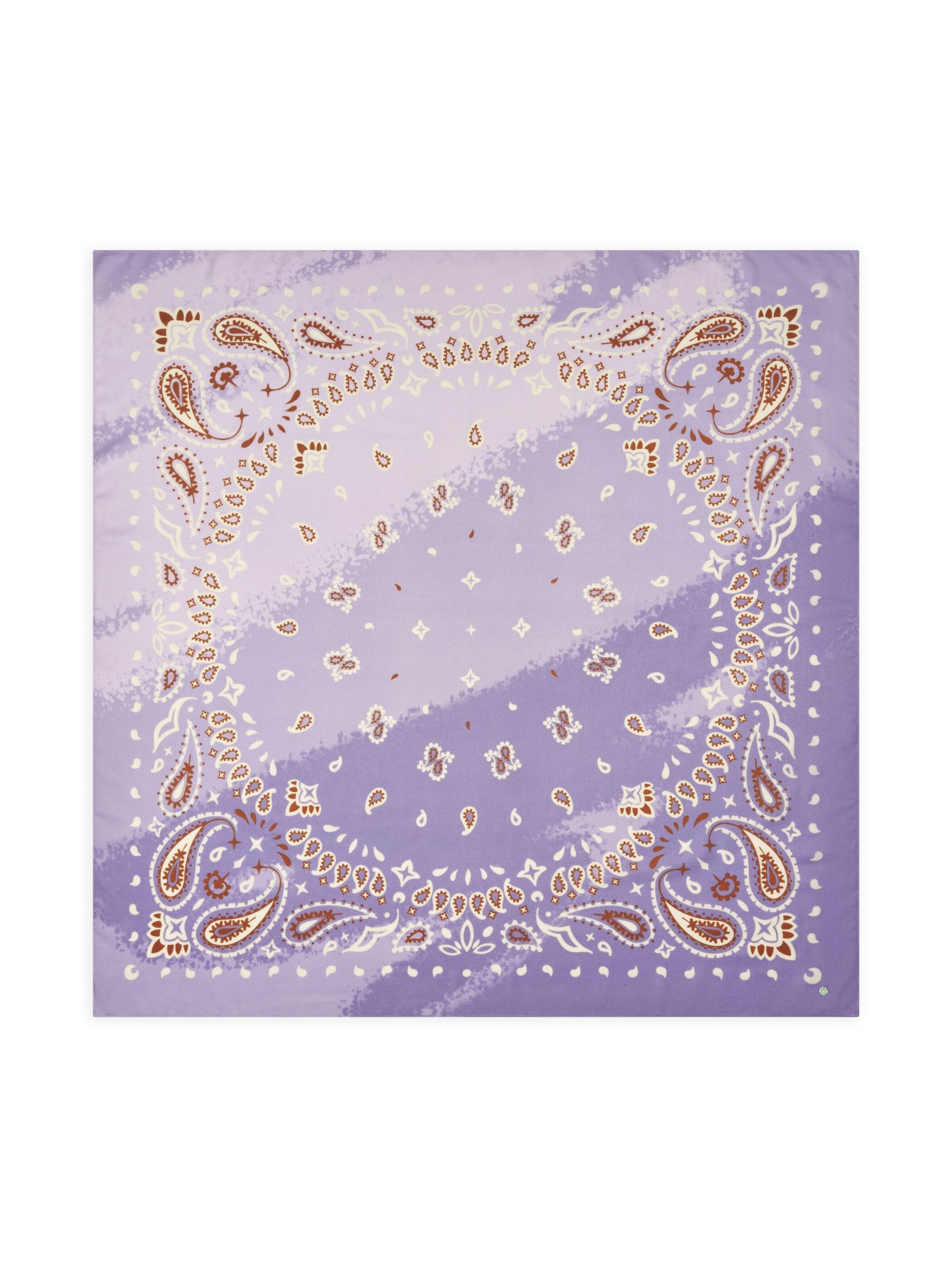CODELLO Tuch mit Paisley-Muster in Lila: Vorderseite