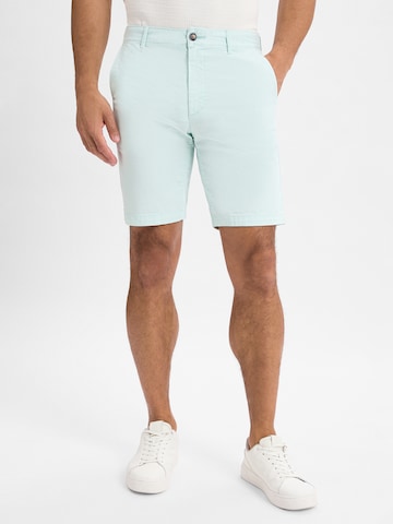 BOSS Slimfit Shorts in Grün: Vorderseite