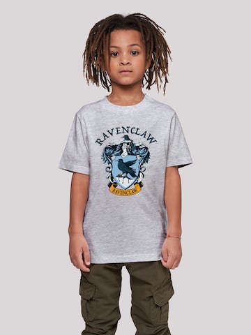 F4NT4STIC Shirt 'Harry Potter Ravenclaw Crest' in Grijs: voorkant