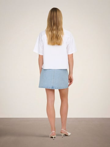 JDY Bluse 'JDYMio' in Weiß