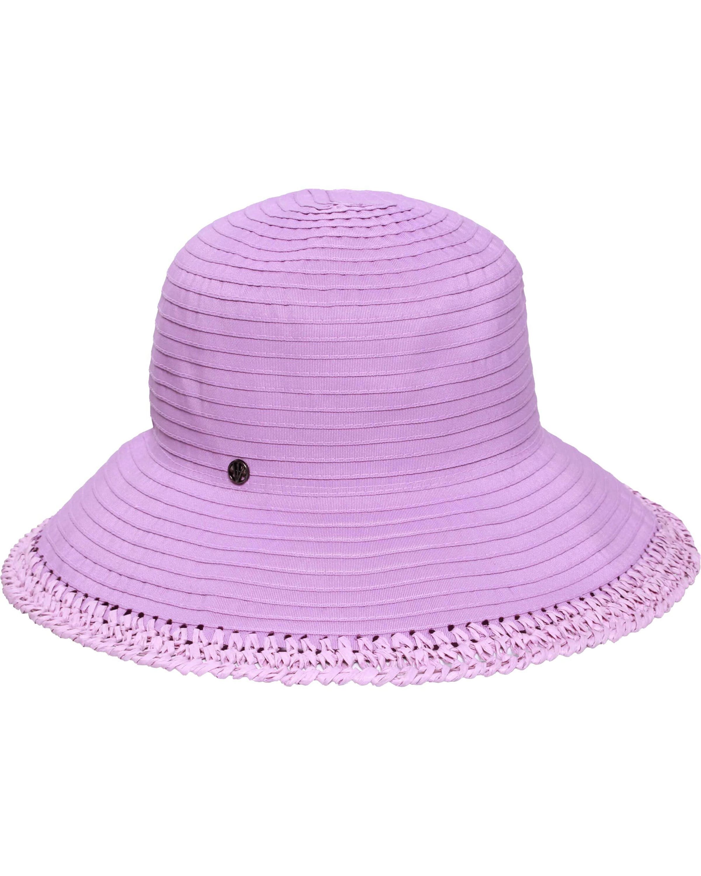 LOEVENICH Hat in Purple: front