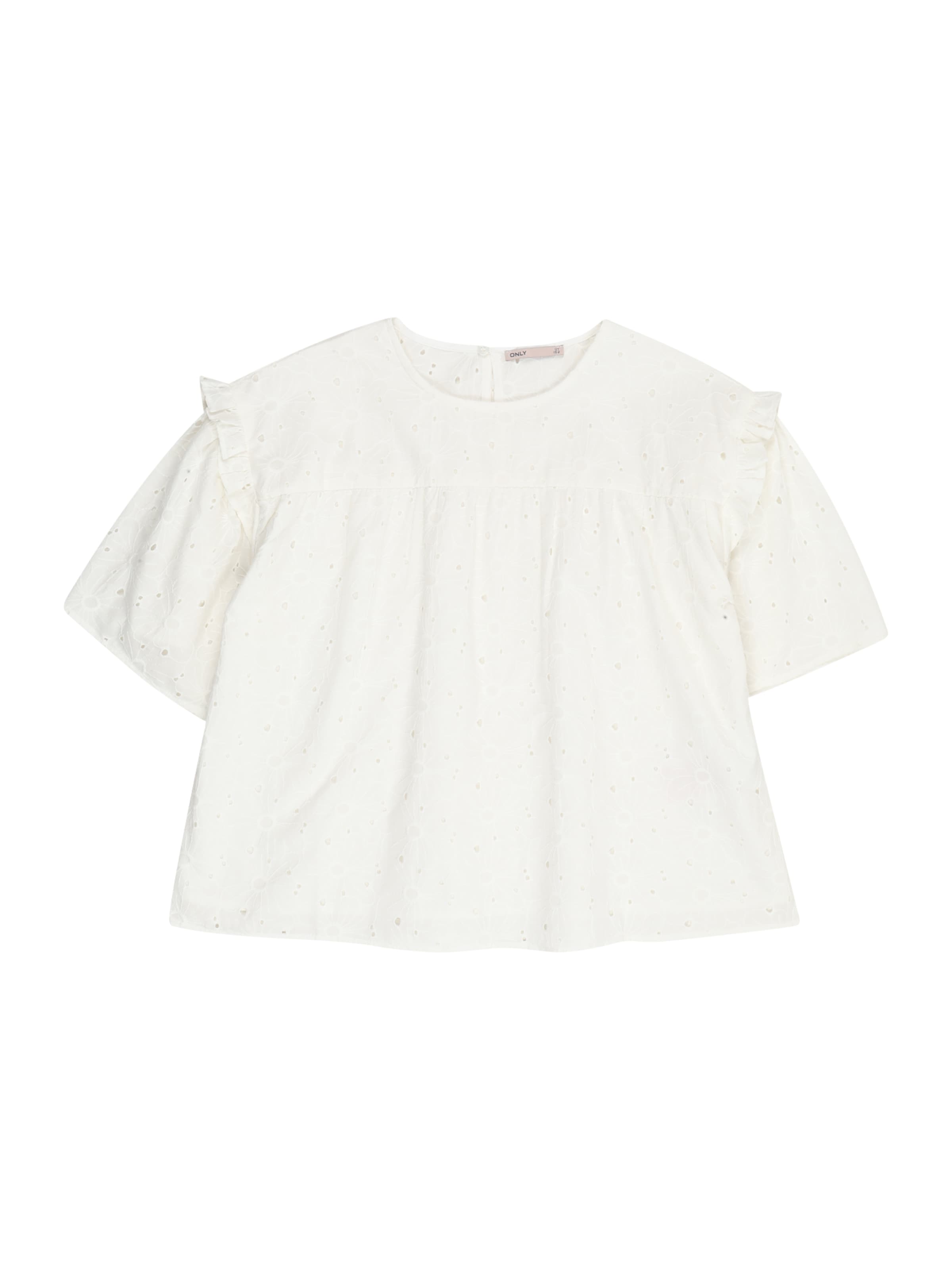 ONLY GIRLS Blouse 'KOGDaisy' in White: front