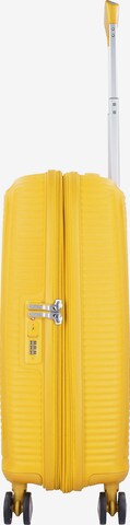 American Tourister Cart 'SoundBox' in Yellow