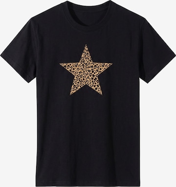 LapaPlus Shirt 'Summer' in Schwarz: Vorderseite