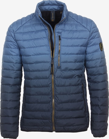 CASAMODA Between-Season Jacket in Blue: front