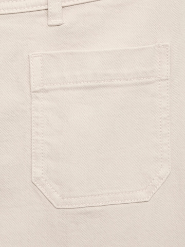 Wide leg Jeans 'JESSIE' de la MANGO pe bej