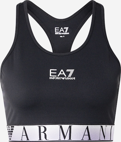 EA7 Emporio Armani Urheilurintaliivit värissä musta / valkoinen, Tuotenäkymä