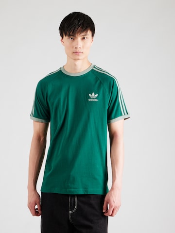 ADIDAS ORIGINALS Shirt in Green: front