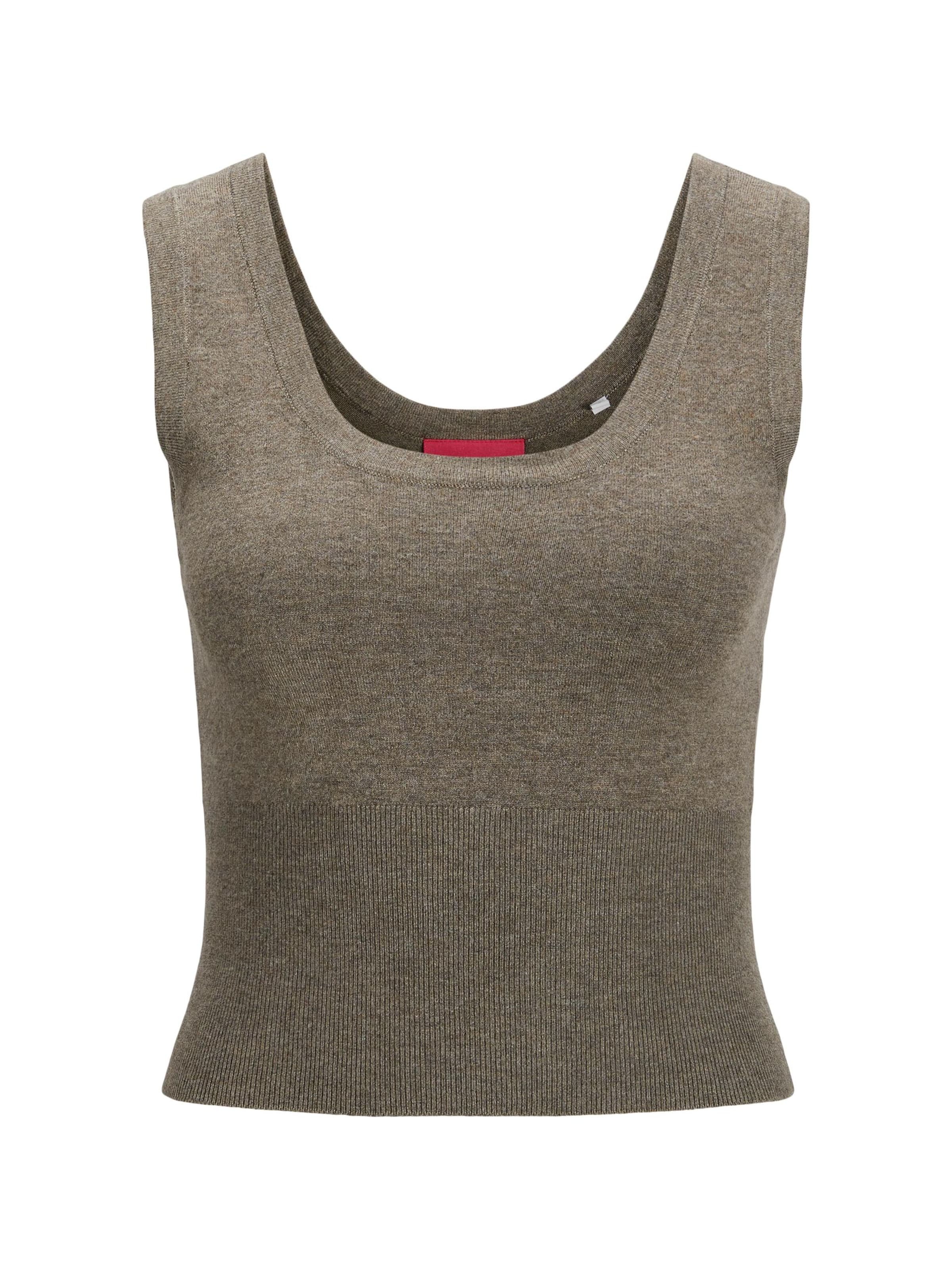 JJXX Knitted top 'JXSophia' in Brown: front