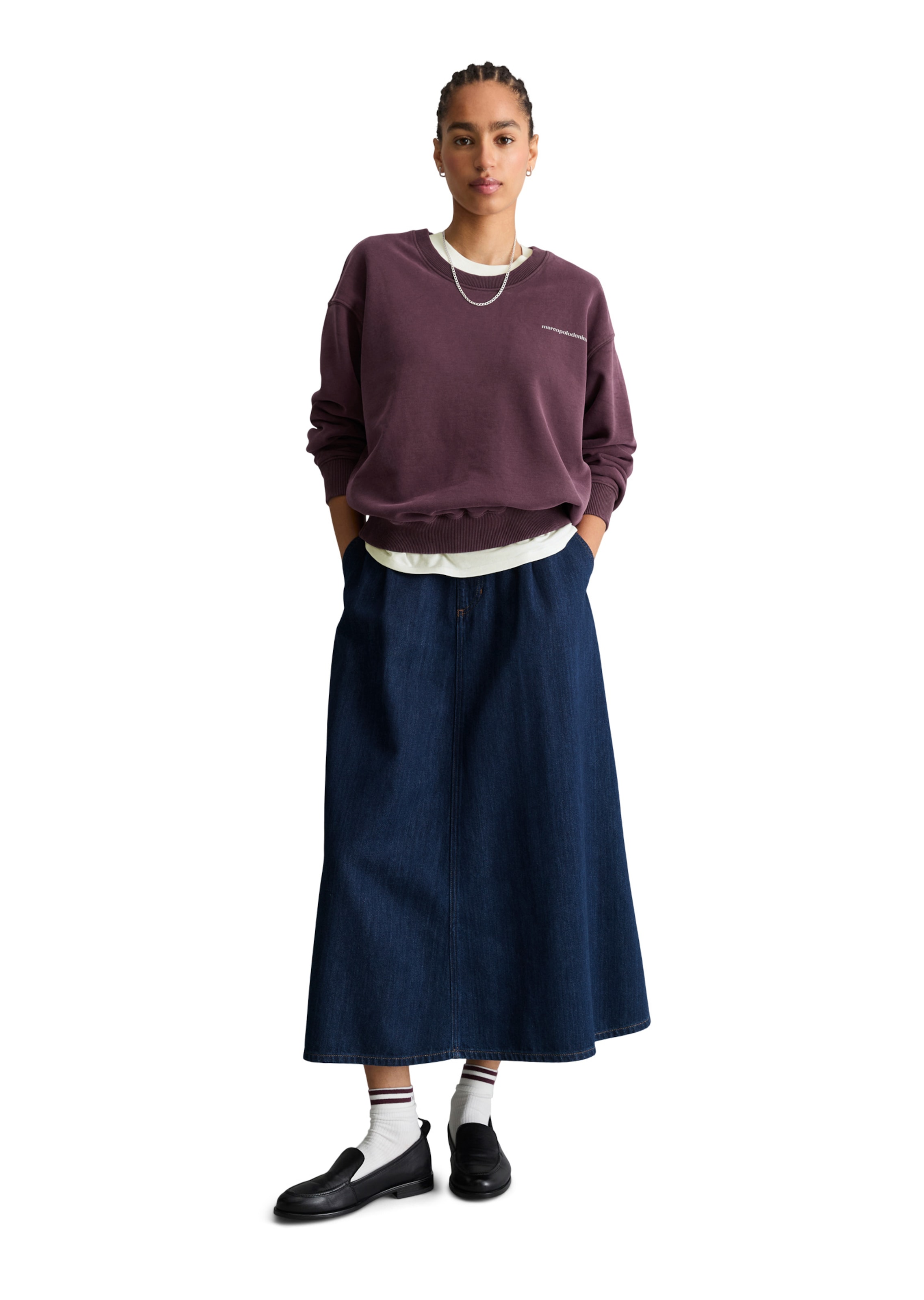 Sweat-shirt Marc O'Polo DENIM en rouge