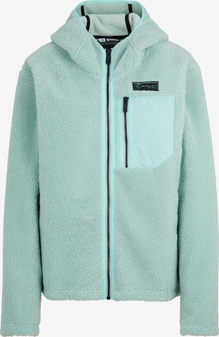 ZIENER Funktionsfleecejacke 'Juha' in Blau: Vorderseite