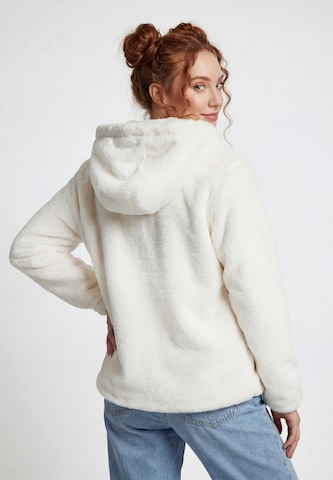 Veste mi-saison 'Fashion Look' taddy en blanc