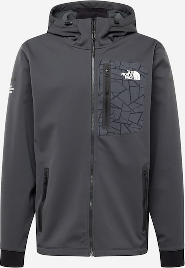 THE NORTH FACE Sudadera con cremallera deportiva en antracita / negro / blanco, Vista del producto