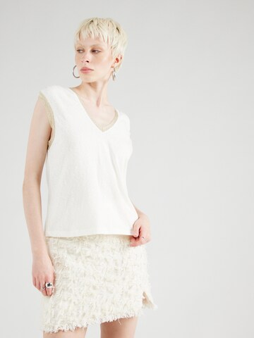 VILA Top 'DANNI' in Beige: Vorderseite