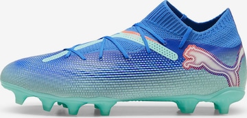 Chaussure de foot 'Future 7 Pro' PUMA en bleu : devant