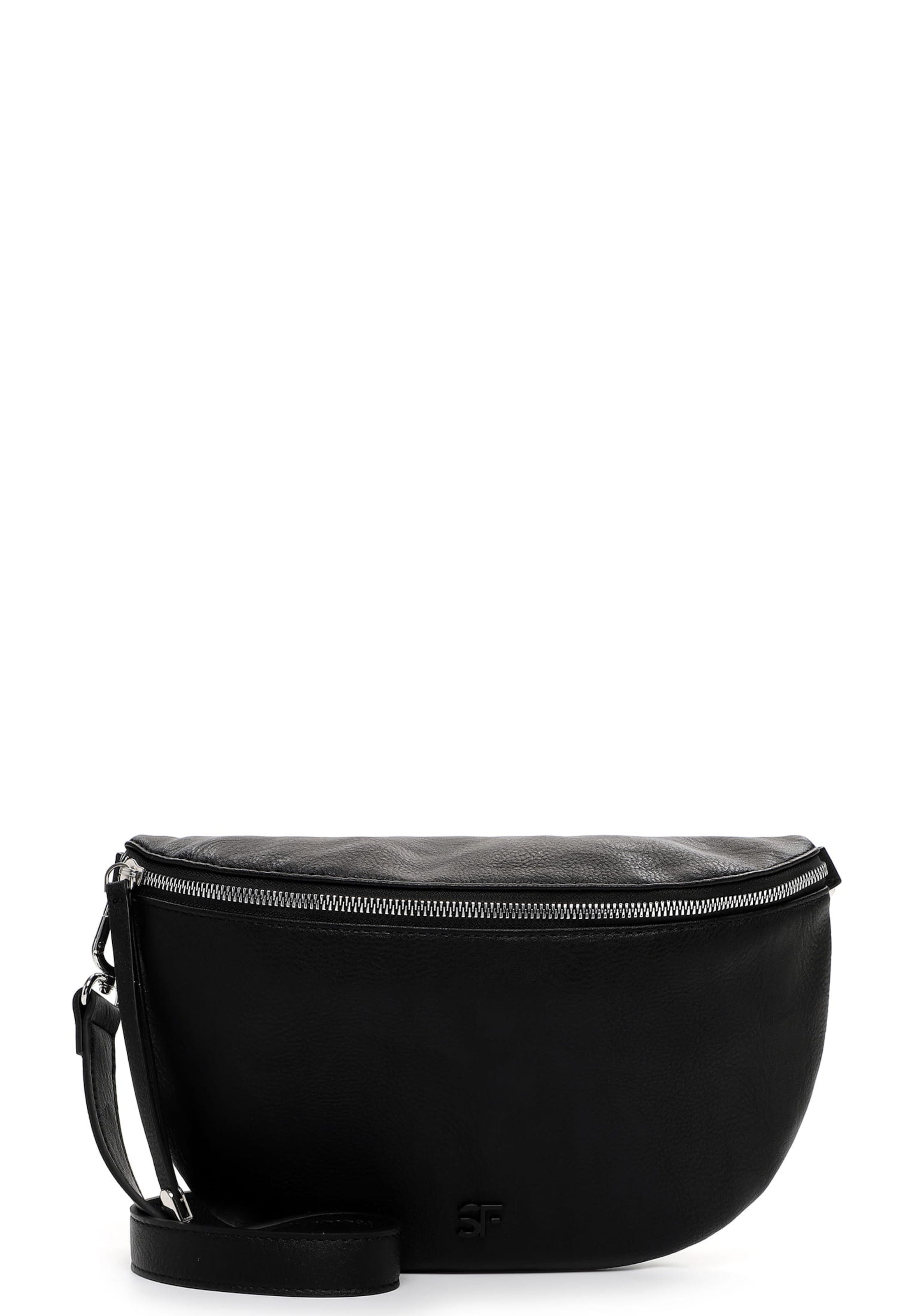 Borsa a tracolla 'Lorrey' di Suri Frey in nero: frontale