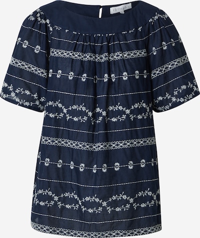Thought Blouse 'VALENTINA' in Dark blue / White, Item view