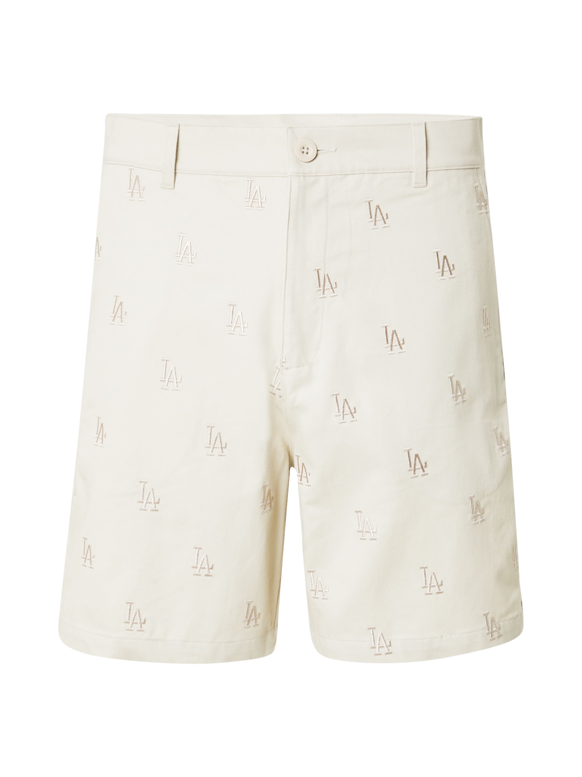 Loosefit Pantalon NEW ERA en beige : devant