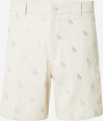 Loosefit Pantalon NEW ERA en beige : devant
