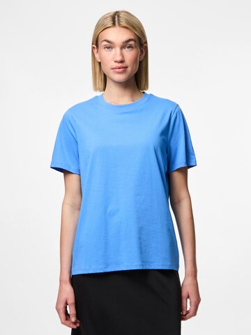 PIECES Shirt 'PCRia' in Blue: front