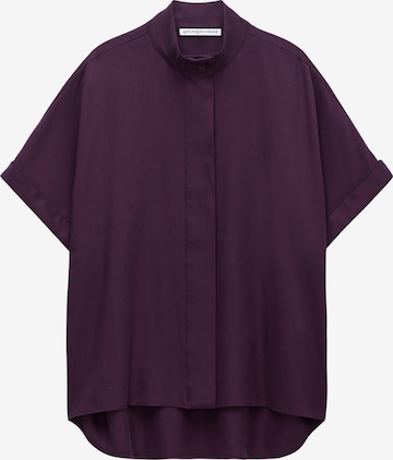 purpurinė Adolfo Dominguez Tradicinė palaidinė: priekis