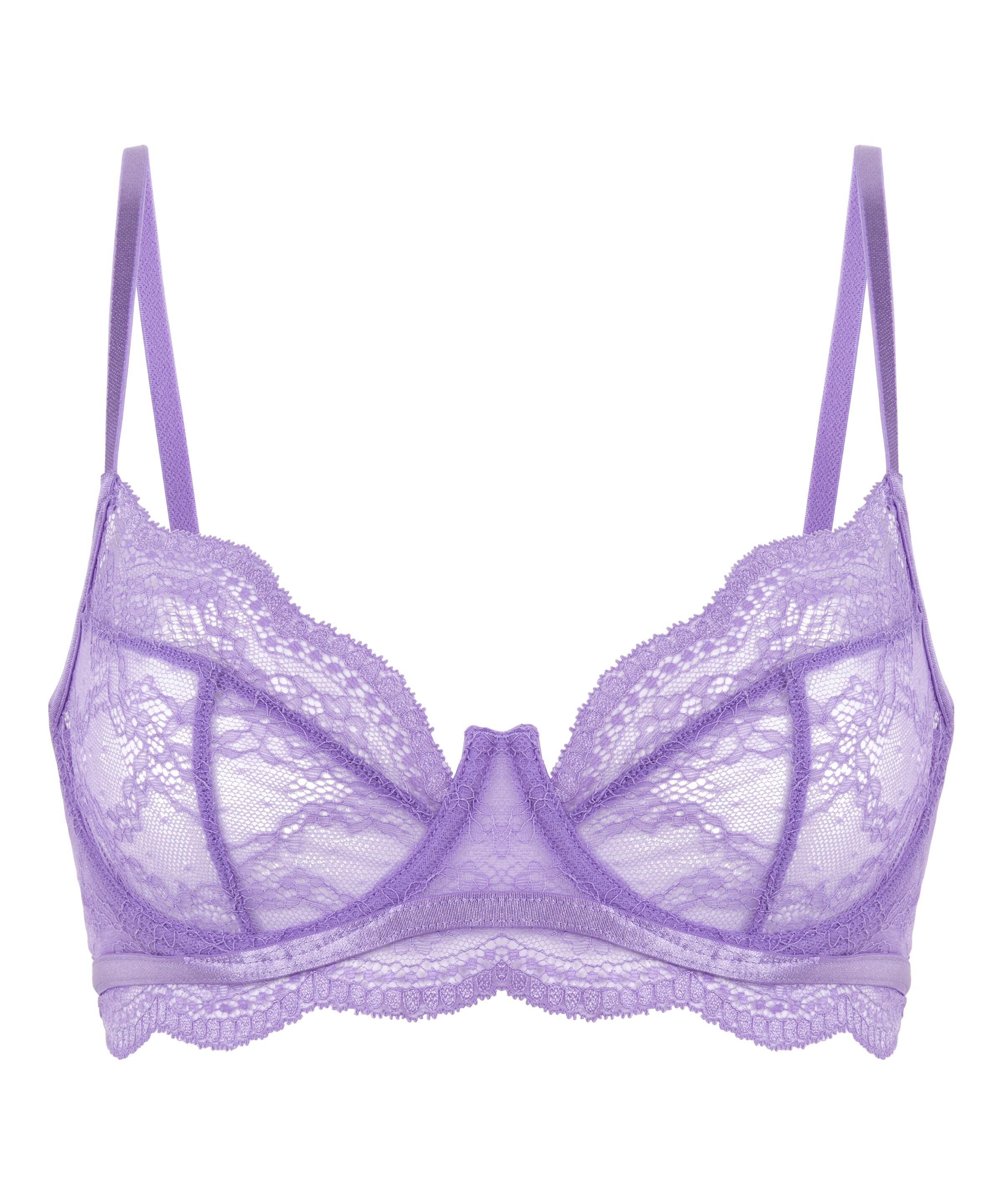 Hunkemöller Push-up BH in Lila: voorkant