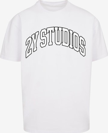 Maglietta di 2Y Premium in bianco: frontale
