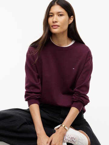 purpurinė Tommy Jeans Megztinis 'Essential'