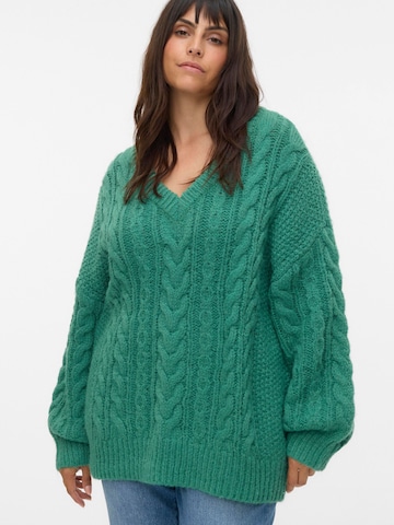 Vero Moda Curve Sweater in Green