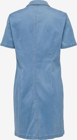 Robe-chemise 'ROYAL' ONLY en bleu