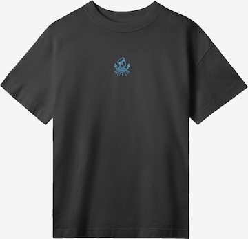 T-shirt 'Knut und Jan Scribble' F4NT4STIC en noir : devant