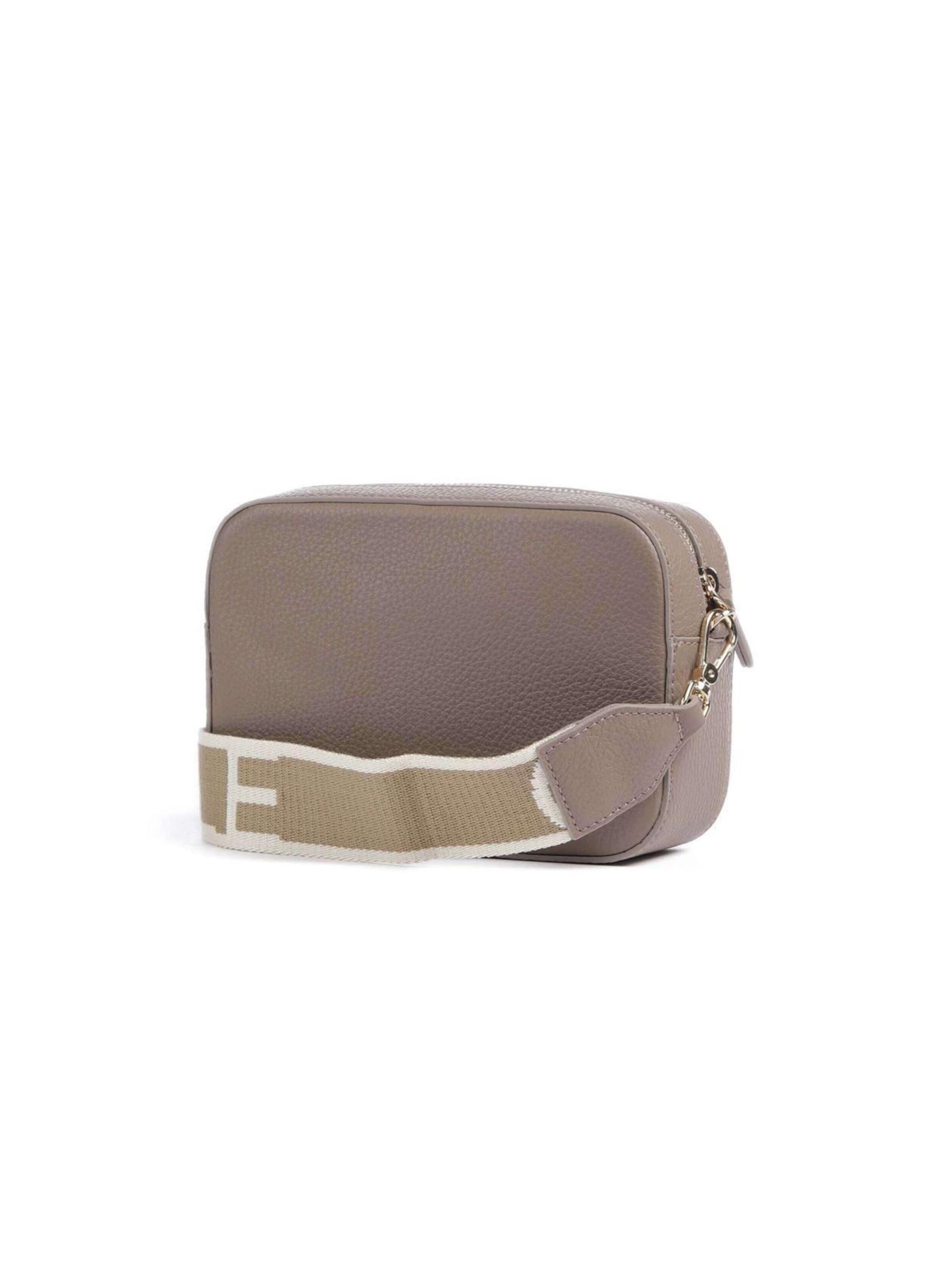Coccinelle - Bolso de hombro 'Tebe Mini Bag Grained Leather 19x13x6 cm' en gris
