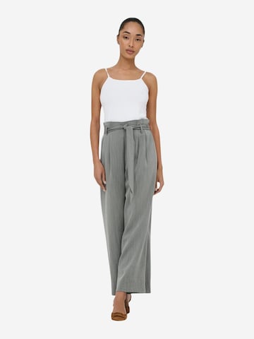 Wide leg Pantaloni 'Onlmarsa Solid Paperbag Wvn Noos 15269628' di ONLY in verde