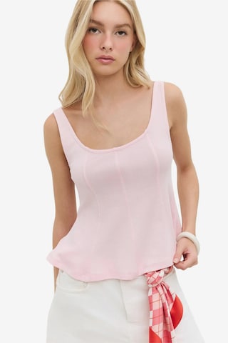 Haut No Matter What en rose : devant