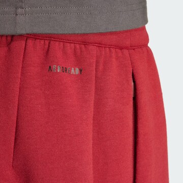 ADIDAS PERFORMANCE Regular Workout Pants 'Belgium' in Red