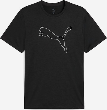 PUMA Funkcionalna majica 'Tad Essential' | črna barva: sprednja stran