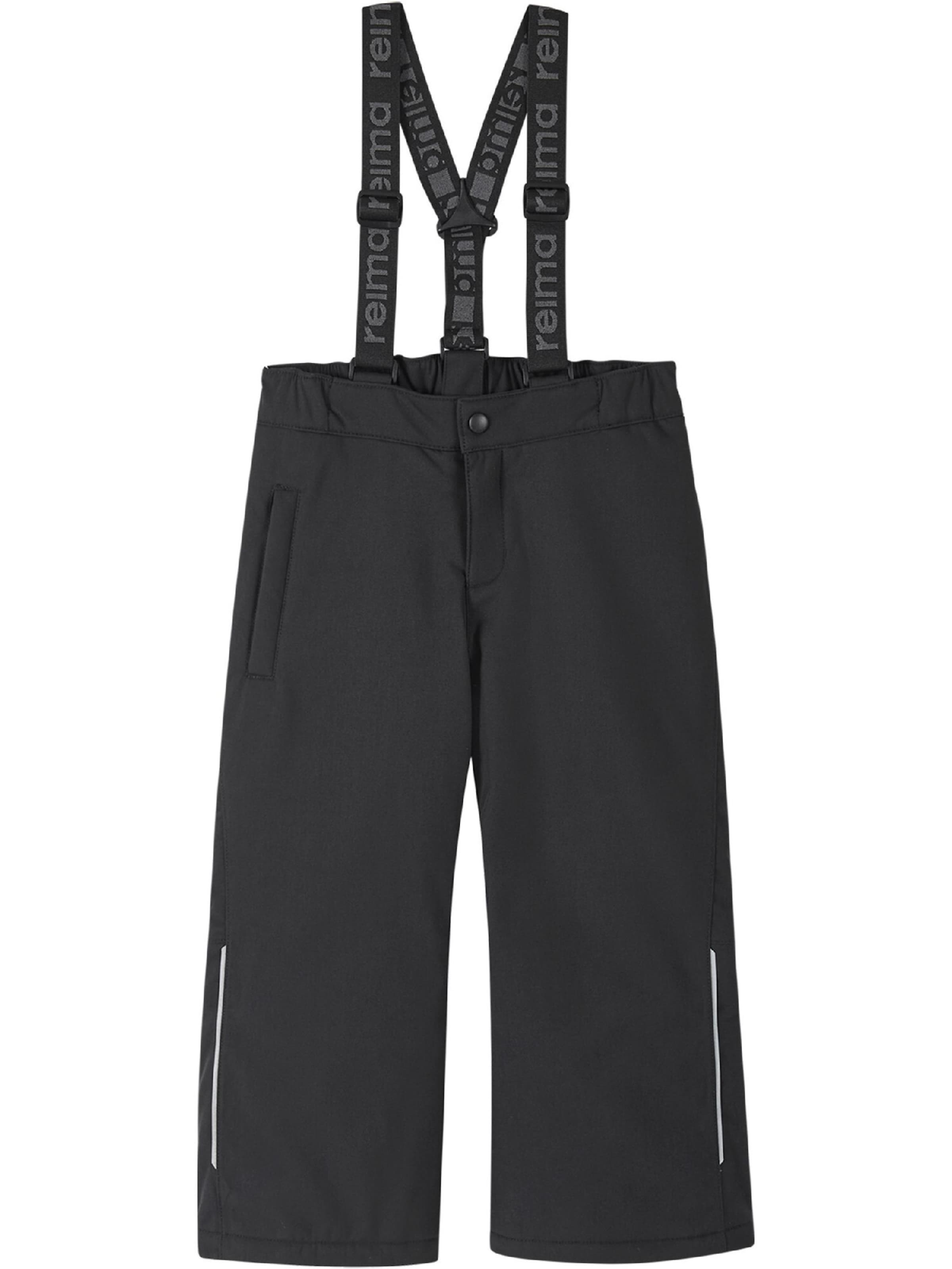 Reima Regular Outdoor trousers 'Loikin' in Black: front