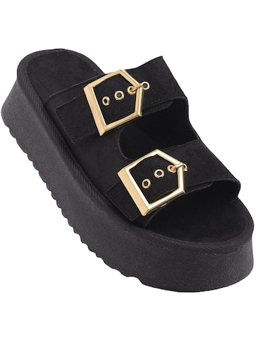 Limoya Mules 'Jenet' in Black: front