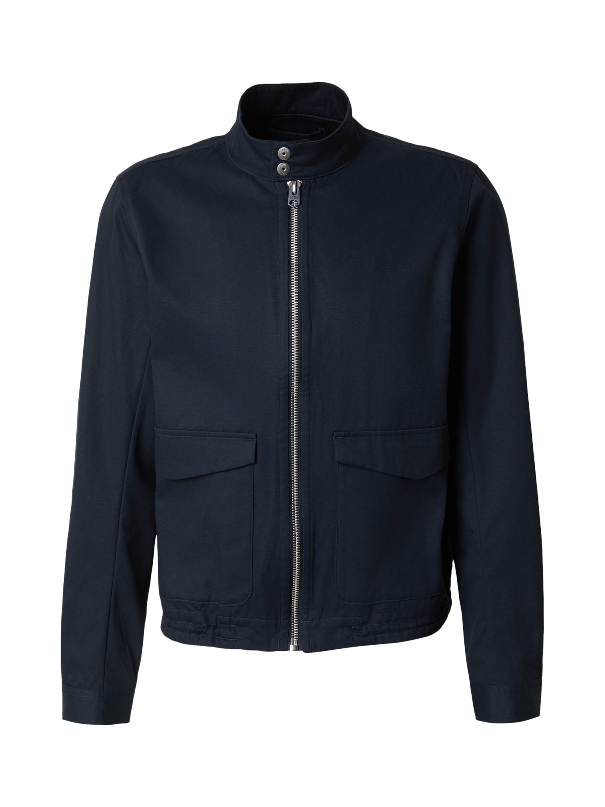 G-STAR - Casaco meia-estação em azul: frente