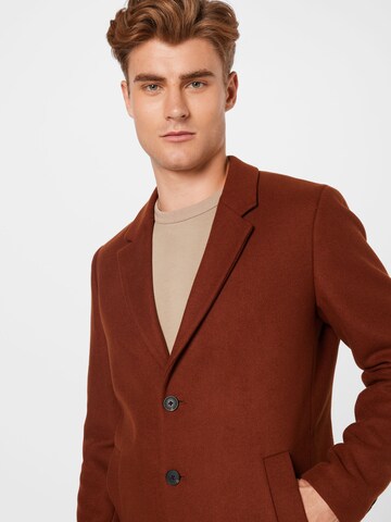 JACK & JONES Between-Seasons Coat in Brown