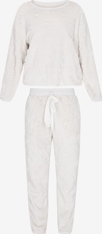 faina - Pijama en gris: frente