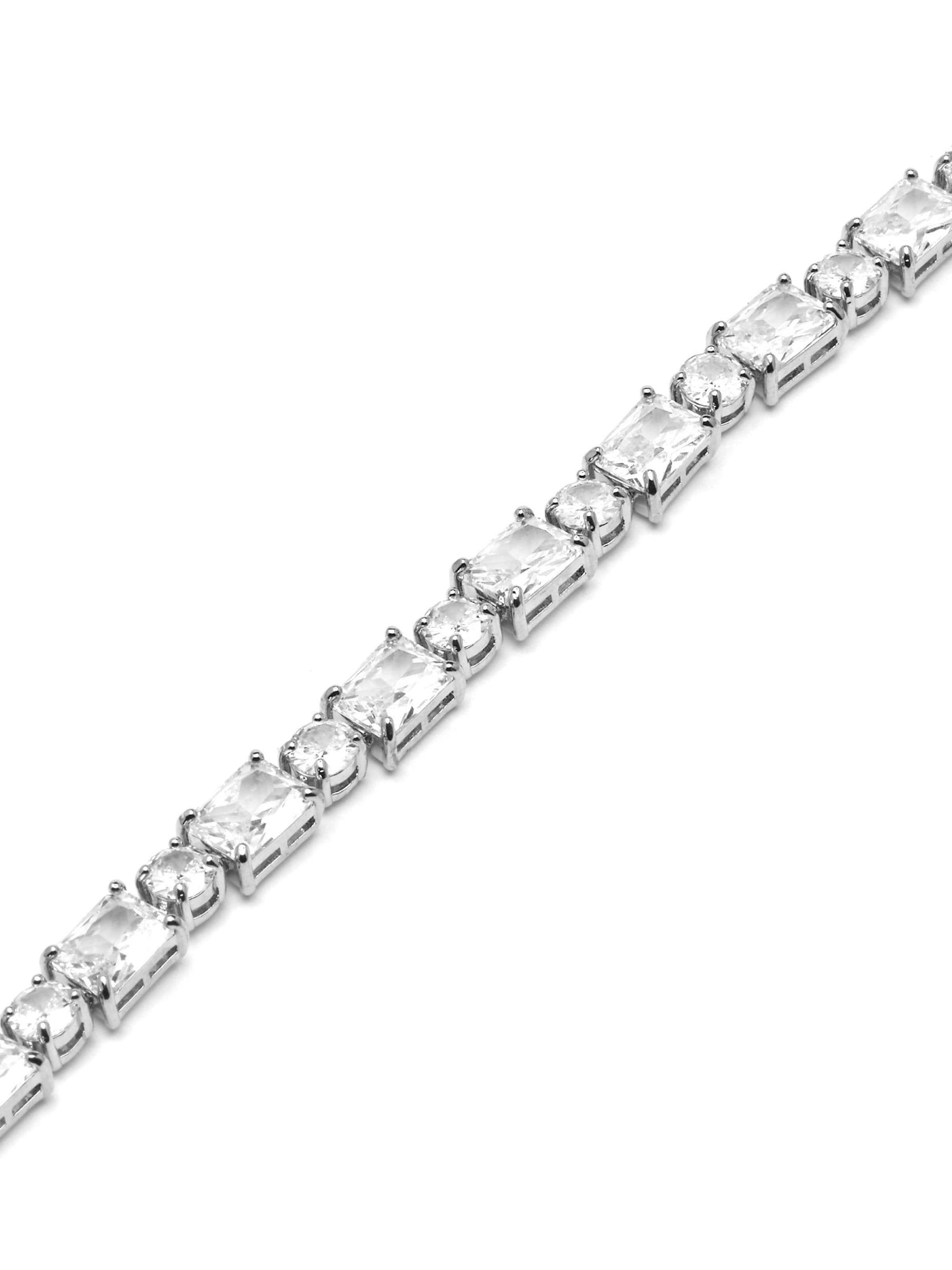Luxenter Armband 'Ilas'‌‌‌‌‌‌‌‌ in Silber