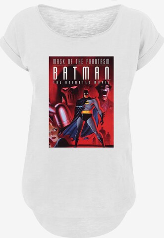 F4NT4STIC T-Shirt 'DC Comics Batman Mask Of The Phantasm' in Weiß: Vorderseite